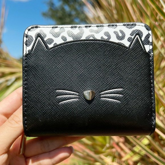 kate spade Handbags - NWT Kate Spade Bifold Zip Around Wallet Black